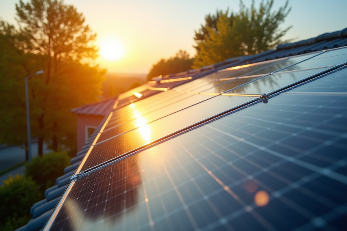 panneaux solaires